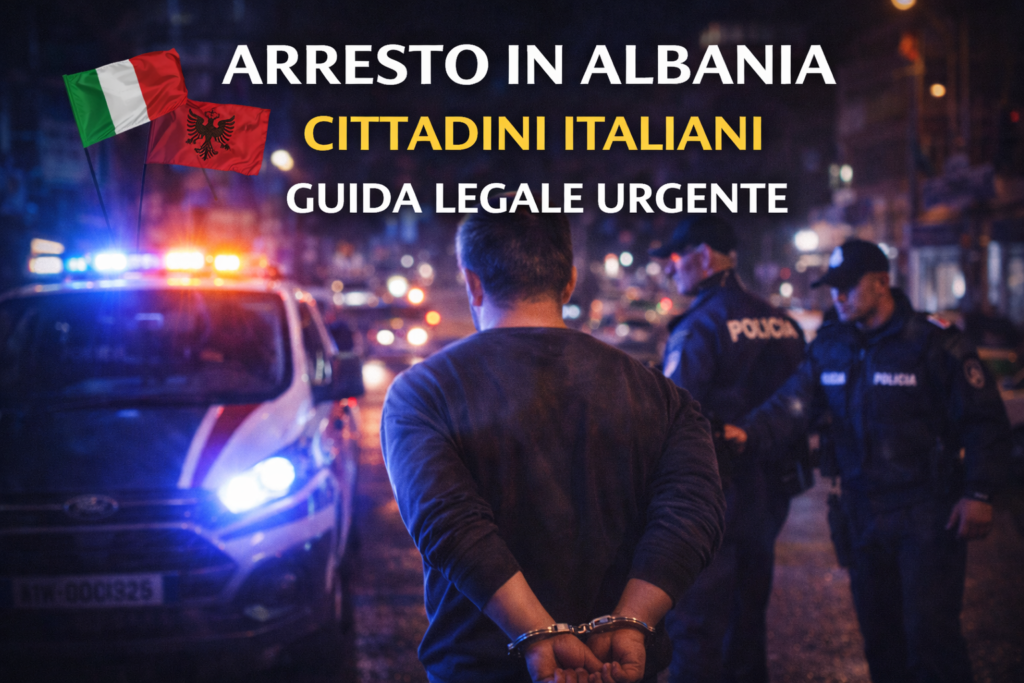 arresto in Albania italiani avvocato penalista difesa penale