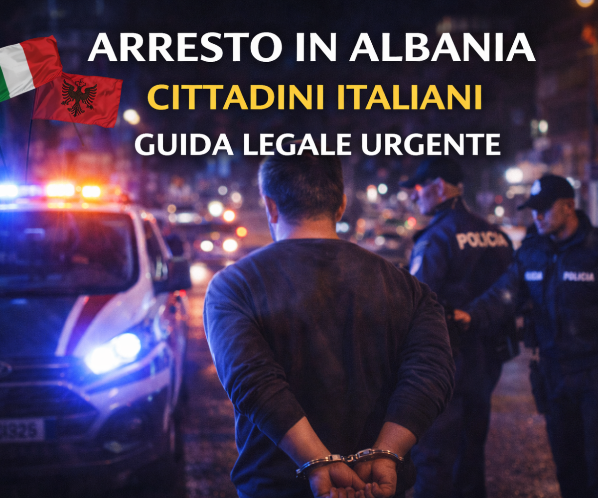 arresto in Albania italiani avvocato penalista difesa penale