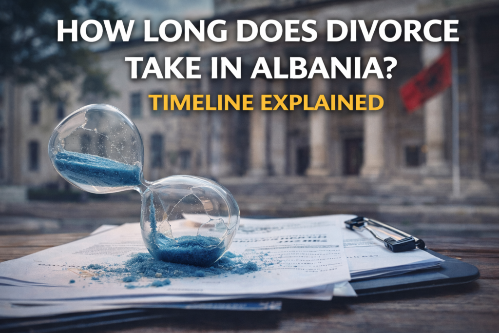 how long divorce takes in Albania
