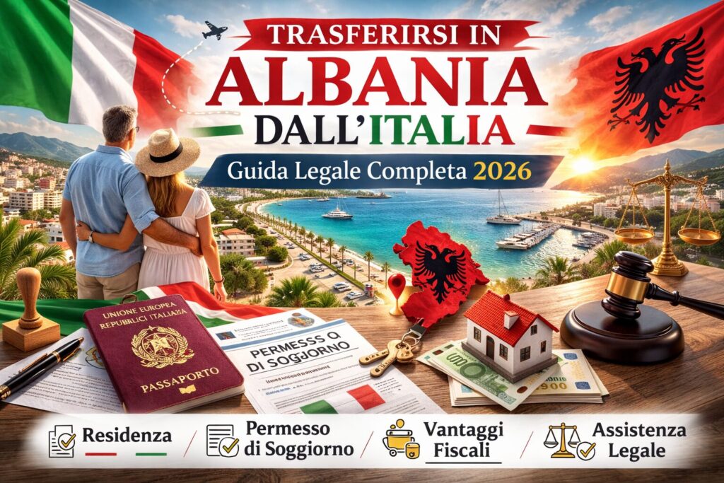 trasferirsi in Albania dall’Italia