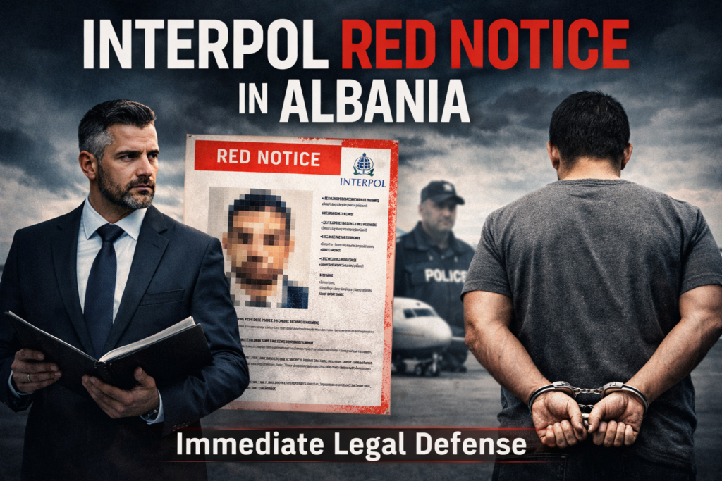 INTERPOL Red Notice in Albania