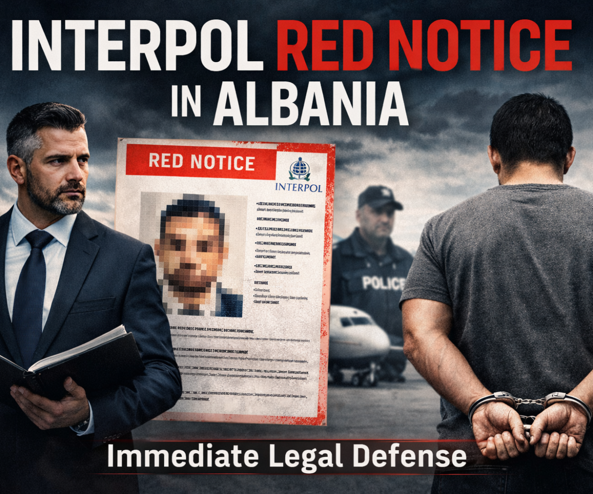 INTERPOL Red Notice in Albania