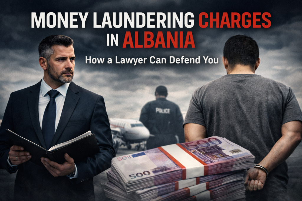 money laundering charges in Albania