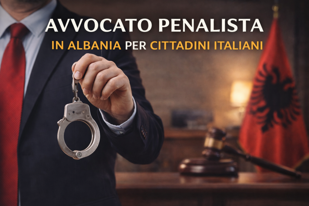 avvocato penalista Albania italiani a Valona