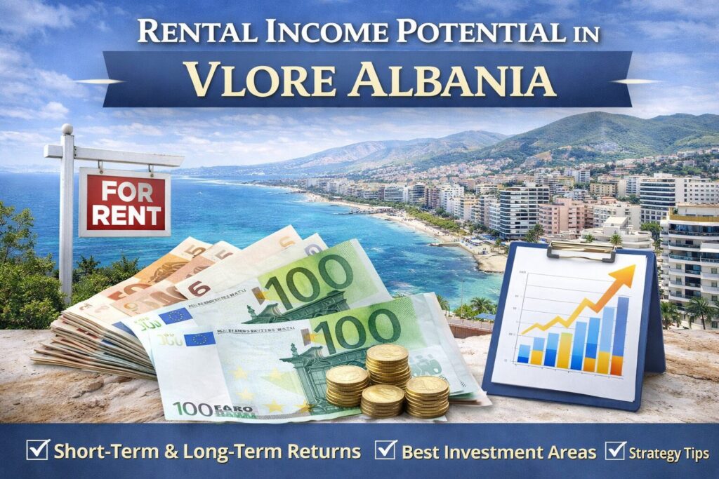 rental income vlore albania