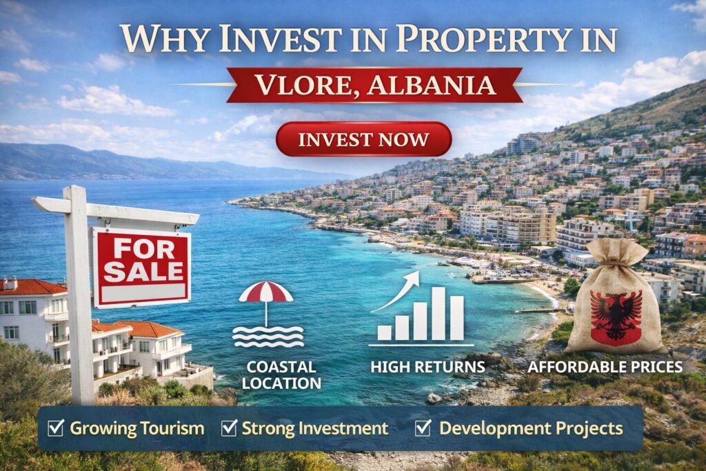 invest in property in Vlore Albania real estate coastal investment opportunity