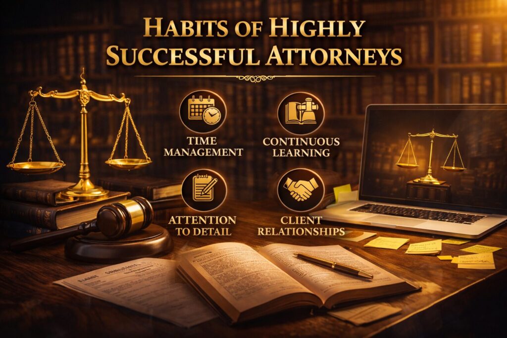 habits of highly successful attorneys mindset legal career success