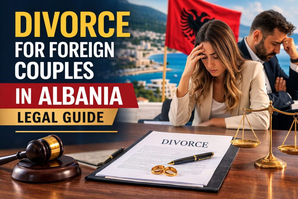 divorce for foreign couples in albania legal procedure