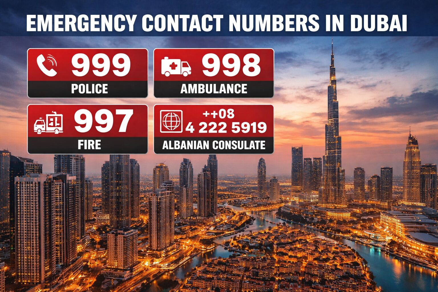 Albanian Citizens in Dubai
