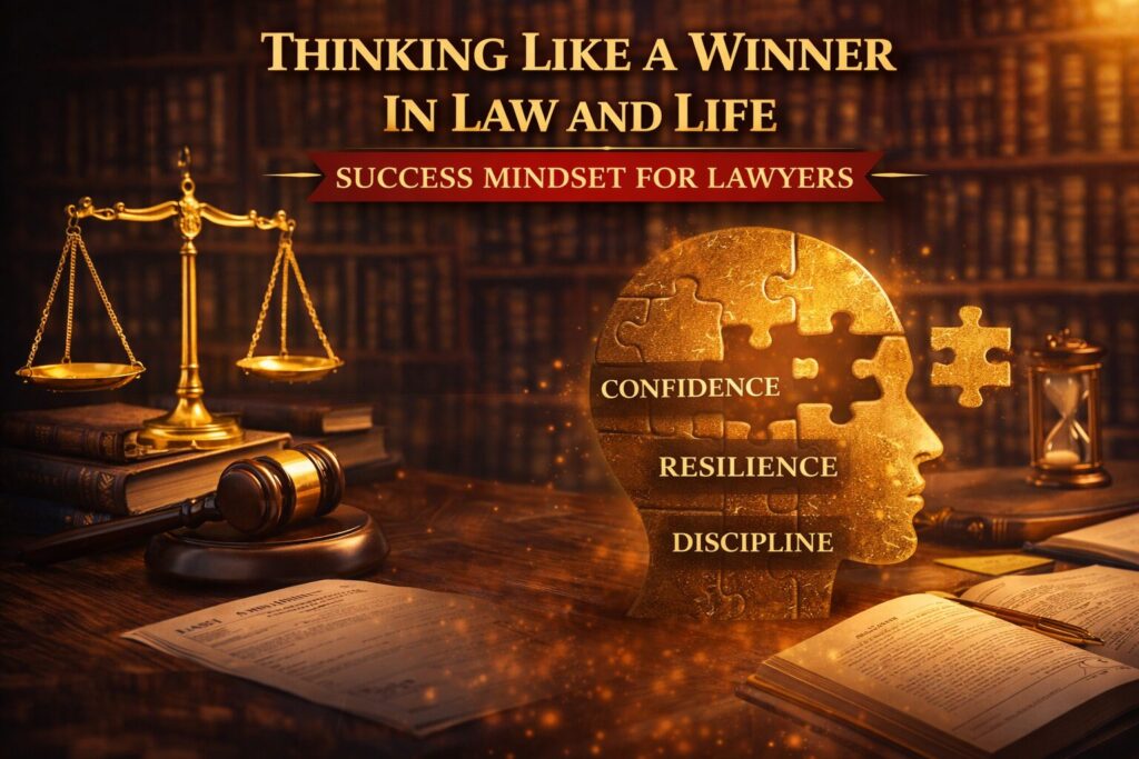 thinking like a winner in law and life mindset for lawyers